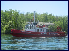 Toronto Islands from the tour boat 003 - fire ship